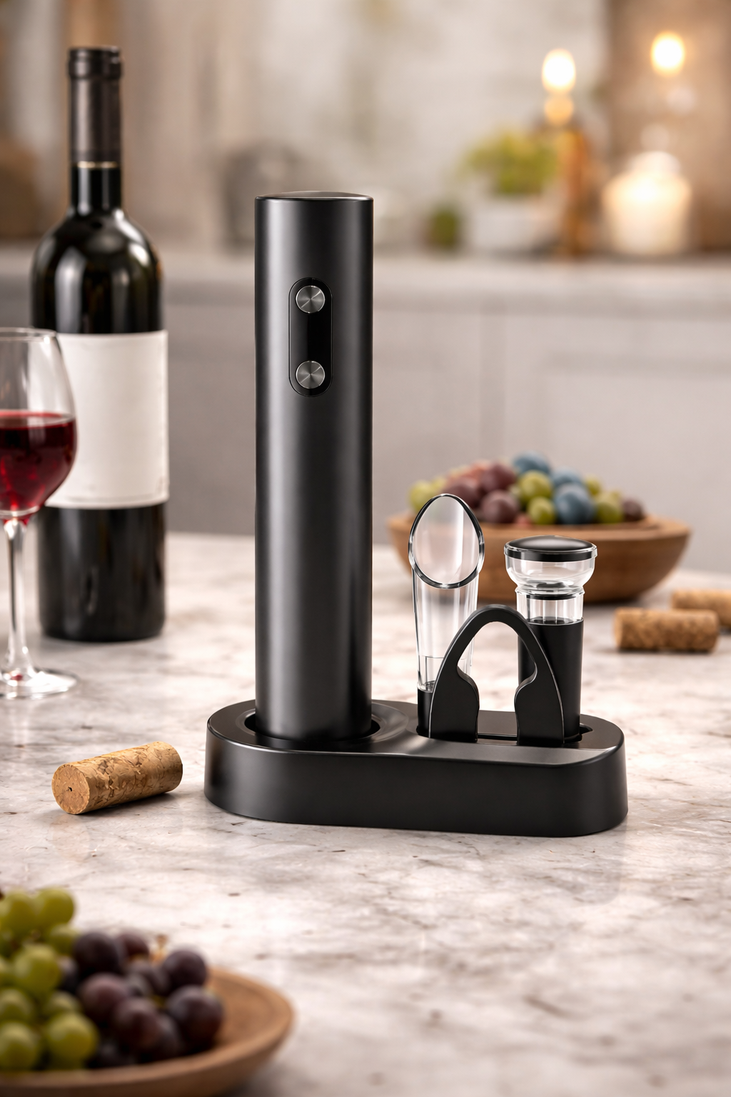 5-in-1 Electric Wine Opener Set