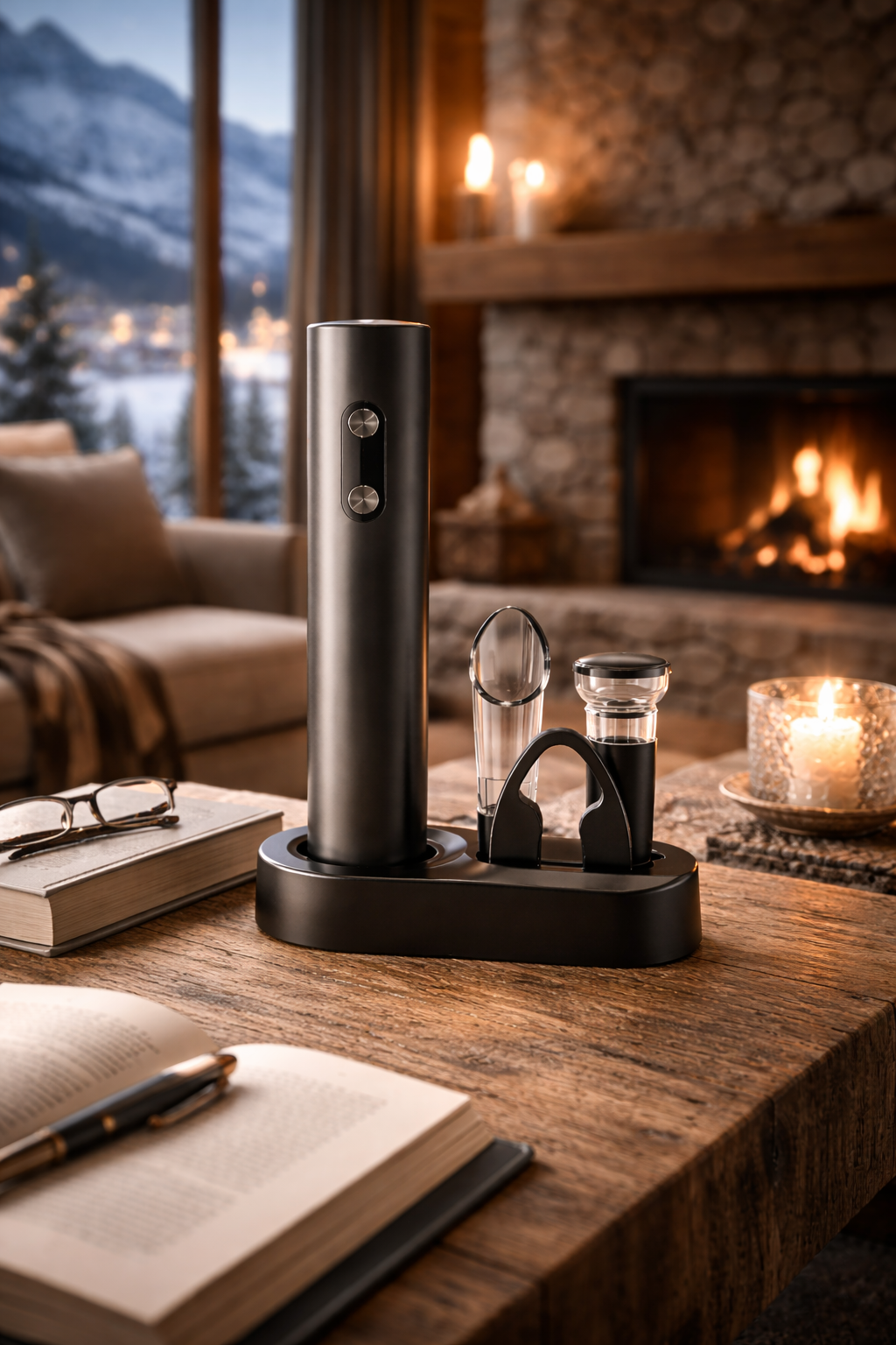 5-in-1 Electric Wine Opener Set
